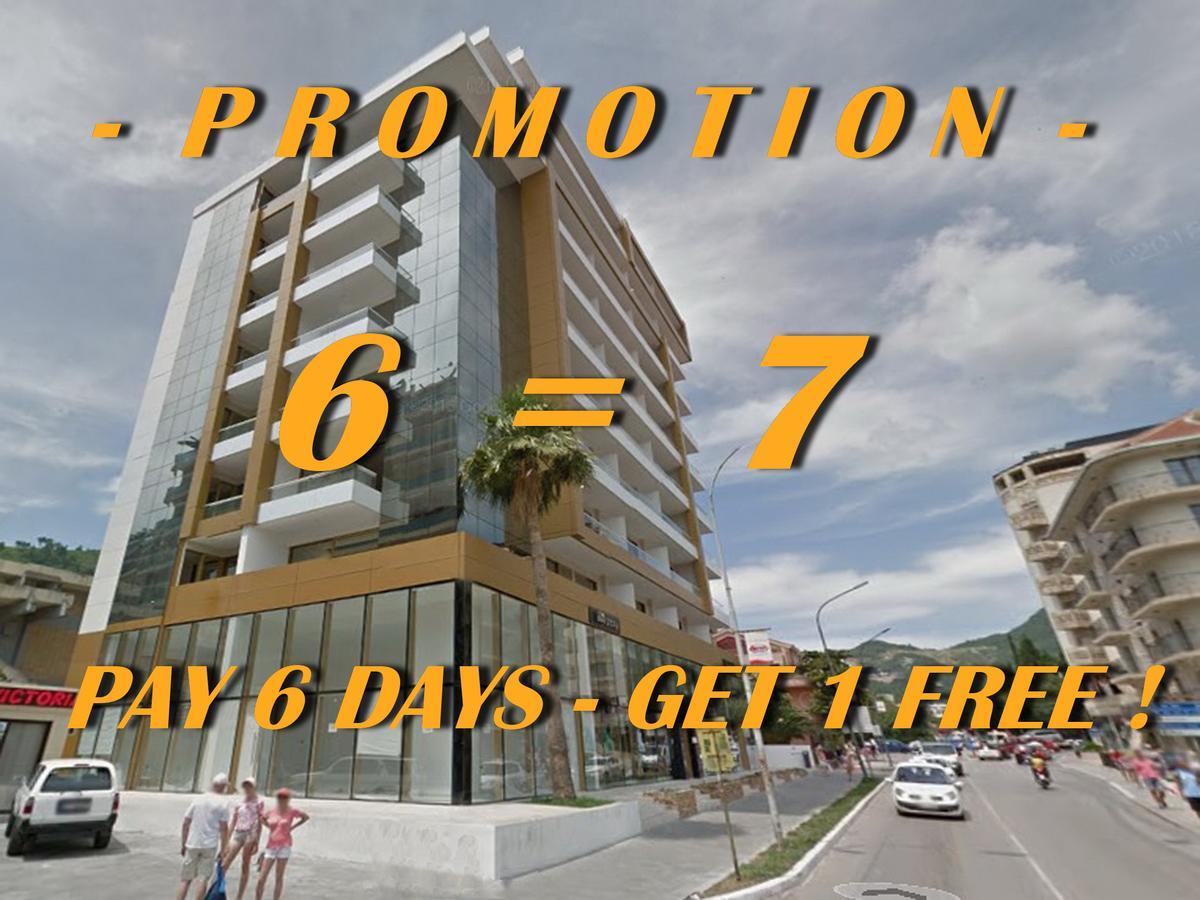 בודווה Sea Breeze Lux Apartments מראה חיצוני תמונה